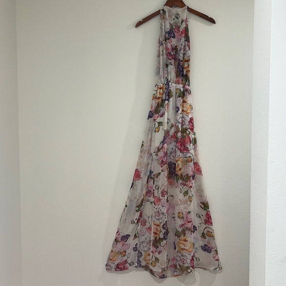 Show Me Your Mumu Heather Halter Dress ~ in Best Friend Floral - Picture 4 of 14